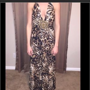 Leopard Formal Dress NWT